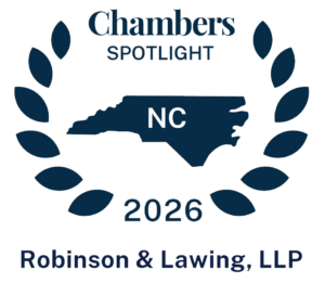 Chambers USA 2026 North Carolina Spotlight Selectee | Robinson & Lawing LLP | Winston-Salem Litigators