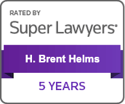H. Brent Helms | 5+ Years on Super Lawyers | Robinson & Lawing