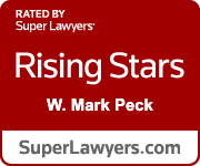 W. Mark Peck, Recognized by North Carolina Super Lawyers Rising Stars
